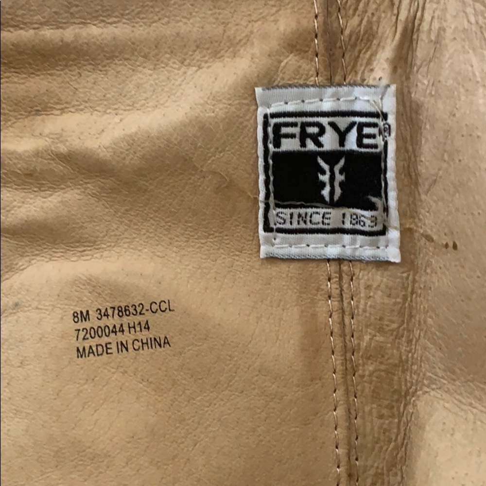 NWOT Frye Parker D ring Knee High genuine leather boots - Picture 3 of 7